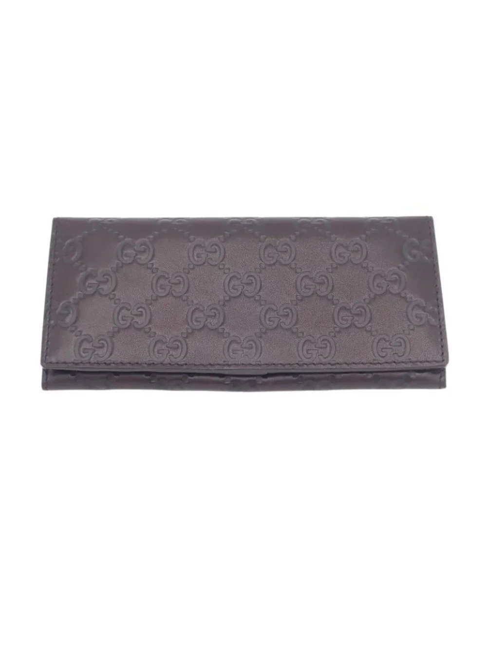 Gucci Guccissima Wallet Leather Brown